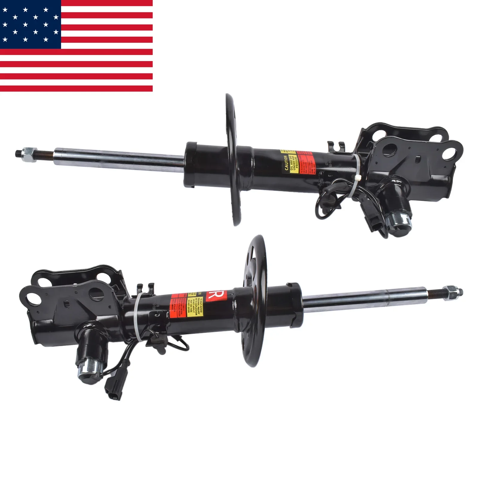 AP03 Front L and R Electronic Shock Absorber Struts for Lincoln MKS 3.5 3.7 2013-2016