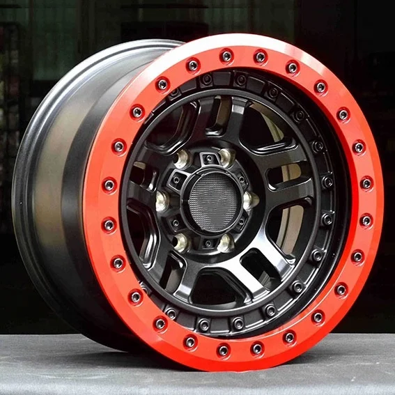 17 18 inch 6x139.7 bead lock racing offroad wheel in china