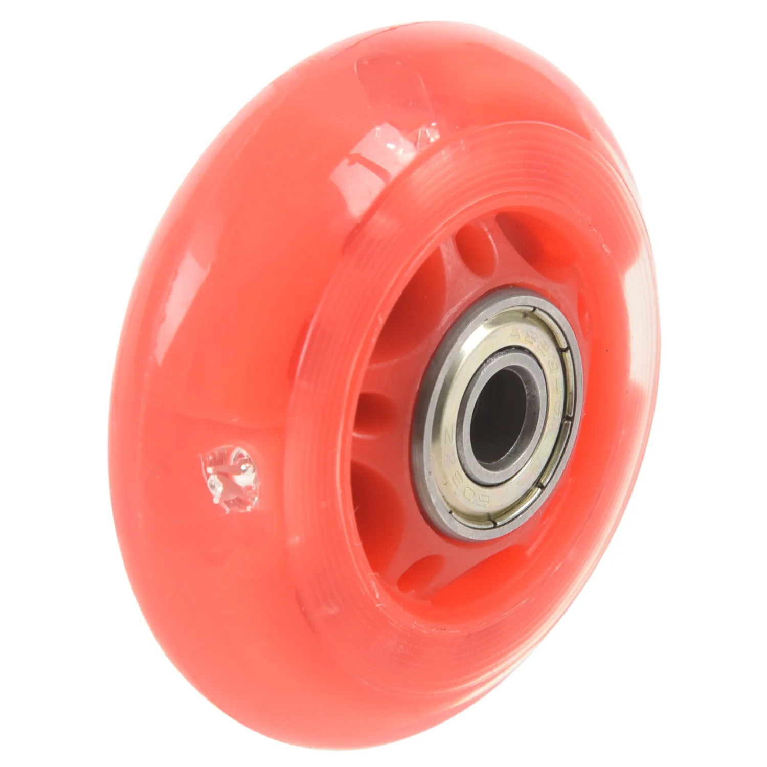 *N21R 1 Paar 8 mm Durchmesser 608ZZ Lager Inline Scooter Skating Skate Wheel Rot
