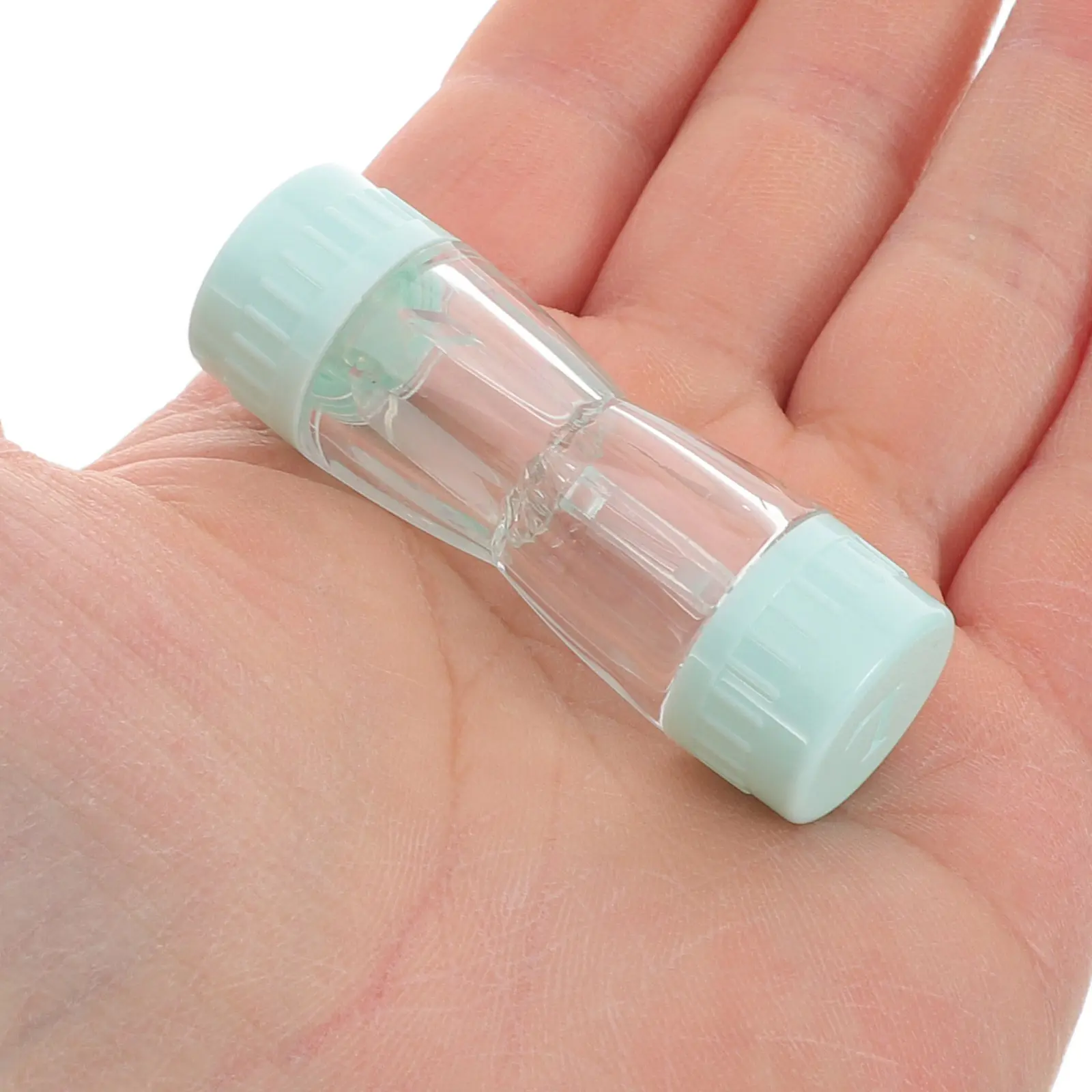 

Невидимый футляр для очков, компактный держатель для линз со встроенным зеркалом, водонепроницаемый, пыленепроницаемый, незаменимый для путешествий, для контактных линз