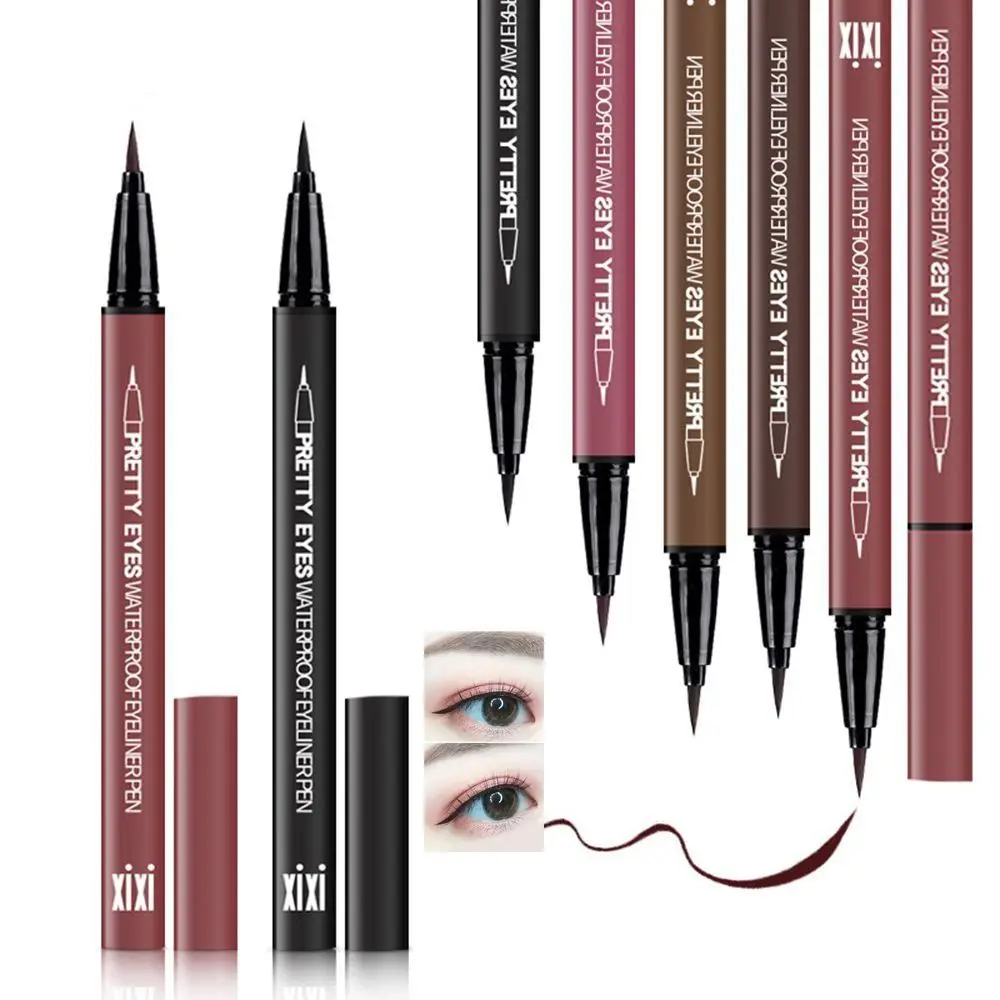 New Quick Drying Eyeliner Waterproof Natural Eye Liner Pencil Not Bloom Eyes Makeup Eyes Shadow Pen Women
