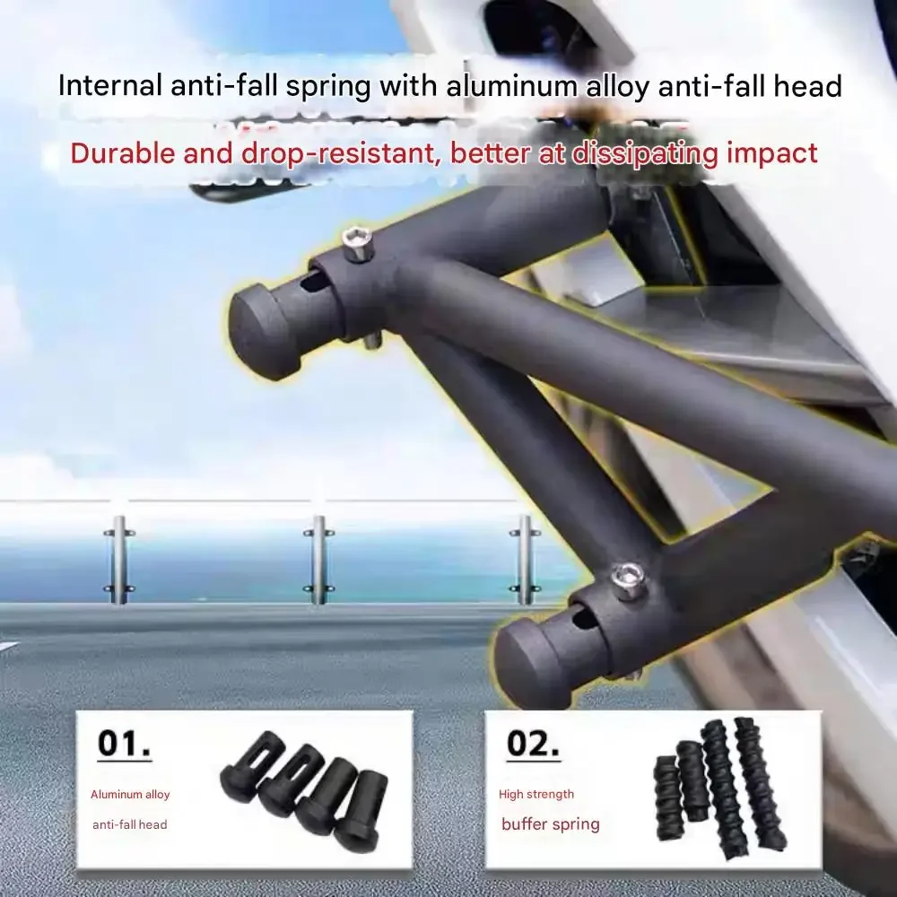 FOR 500SR High-Grade Thickened Spring Buffer Racing Anti-Crash Bar Special Engine Protection Crash Bar Customized Specific Model