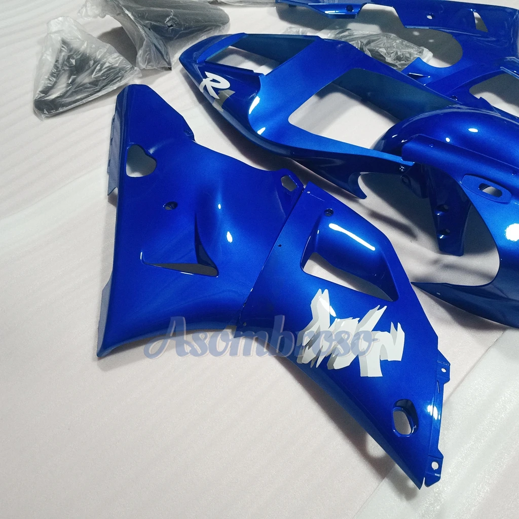 New ABS Motorcycle Fairings Kits Injection  Protection for Yamaha YZFR1 1998 1999 YZF-R1 98 99  yzf1000  Full  Blue Bodywork