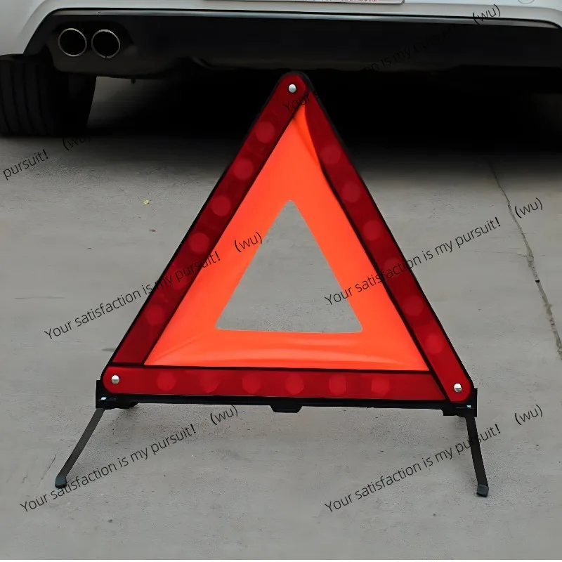 Car Triangle Reflective Tripod Emergency Breakdown Warning Sign Car Accessories