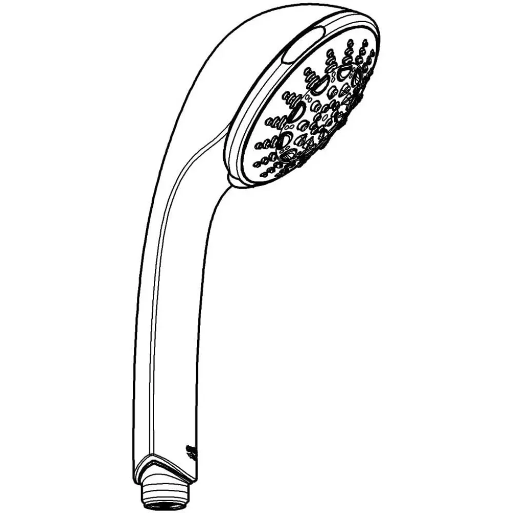 Пять ручных душ Relexa 100 |   5 спреев