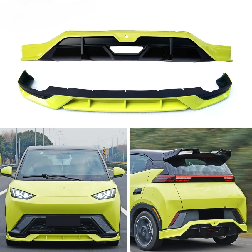 

For BYD 2023 2024 EV Seagull Body kit Front Bumper Lips Rear Diffuser Bumper Guard Exterior EV Auto Tuning Parts