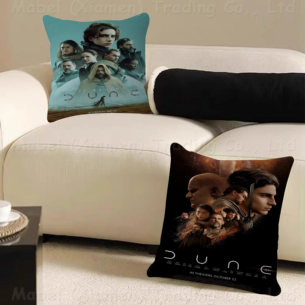 2024 Sci-fi Movie Dune Part 2 Pillow Anime Pillow Sofa Bed Head Pillow Cover Cushion Cover 45x45 Cm Fashion