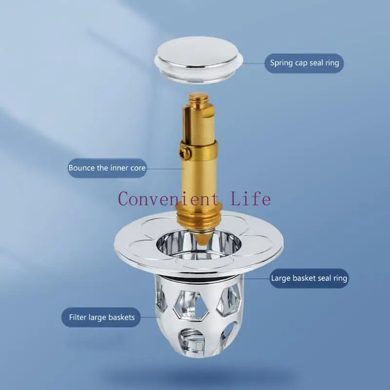 L1EE بالوعة حمام التوصيل قابس التصريف مع مصفاة مكافحة انسداد العالمي المنبثقة بالوعة التوصيل مصفاة استنزاف المناسب للمطبخ #4