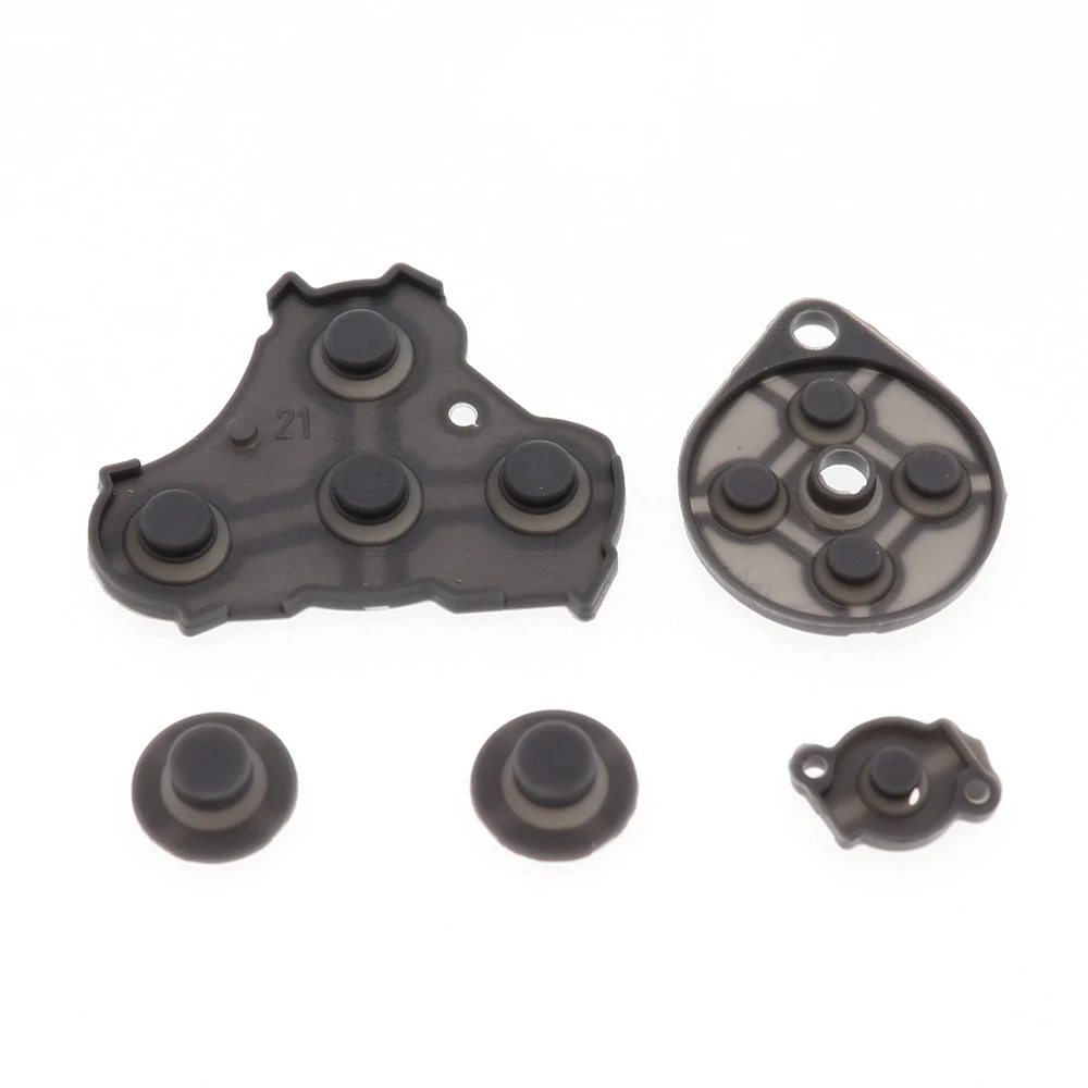 TingDong 1sets Controller Conductive Silicone Button Pad Replacements For Nintendo NGC