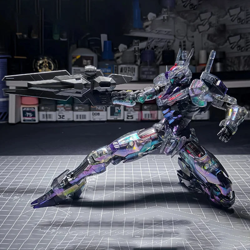 【منتج جديد】KUNLUN FM 1/100 FENGLING Mercury Witch نظام الألوان بالليزر مع مجموعة قمرة القيادة أطقم منمذجة شخصيات الحركة لعبة هدية