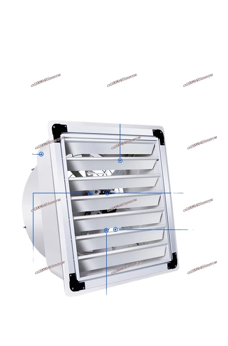 

FRP negative pressure fan Industrial exhaust Strong axial flow exhaust Temperature control Speed regulation Exhaust