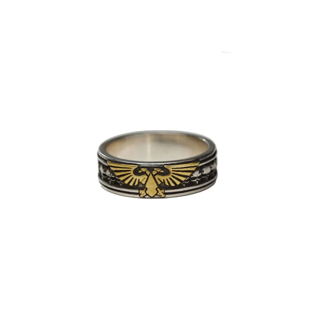 New 2023 Fashion Punk Eagle Emblem Ring Unisex Men's Open Ring Banquet Jewelry Accessories Gift