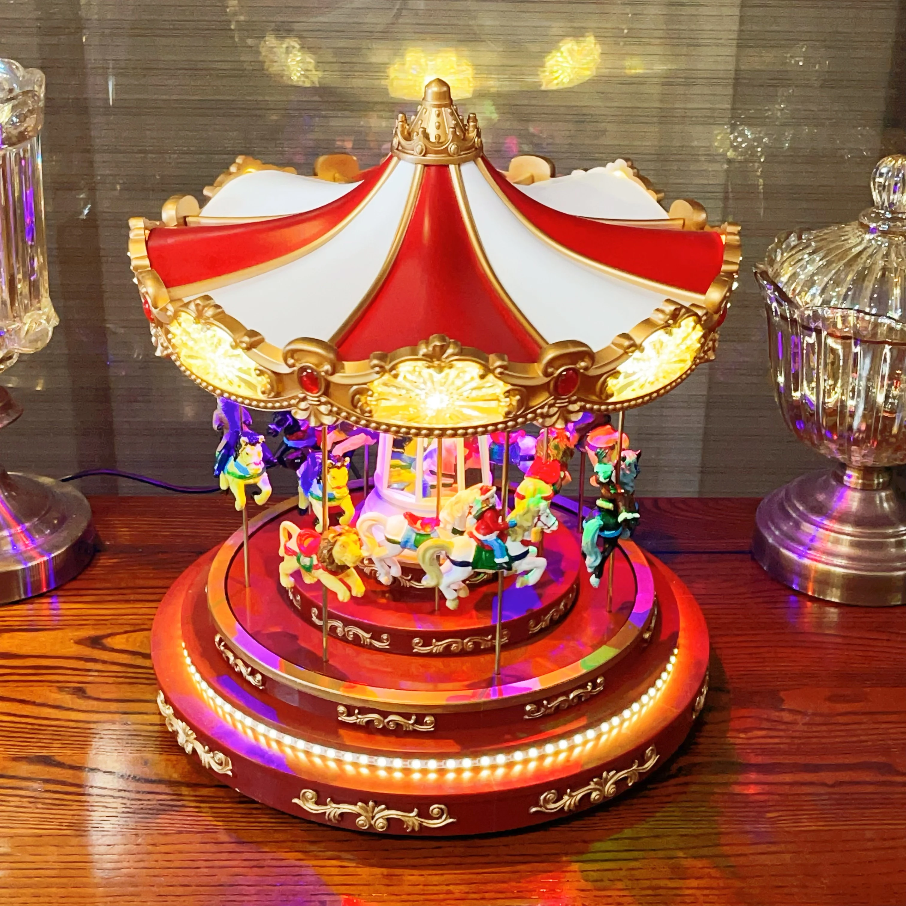 American Carousel Music Box Music Box Girl Girlfriend Children's Birthday Confession Surprise Gift