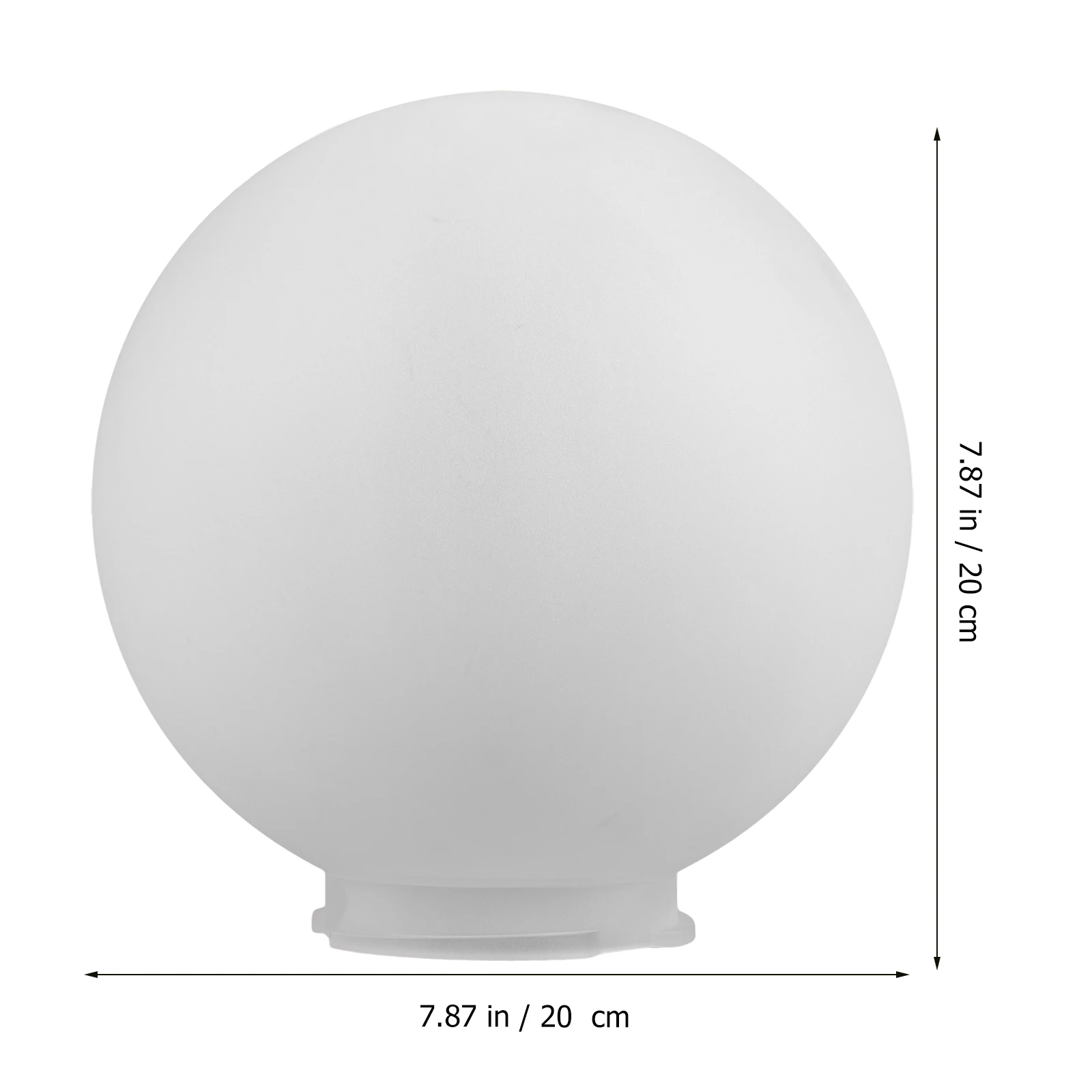 

Globe Replacement Acrylic Shades For Outdoor Lights Light Acrylic Lamp Shade Cover Lamp Cover Outdoor Garden Yard Replacement