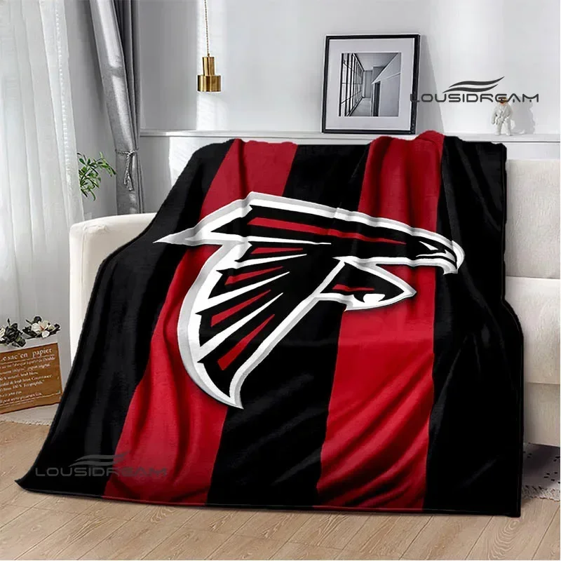 3D rugby football printed blanket picnic blanket Warm Flannel blankets Soft and comfortable blanket bed linings Birthday Gift