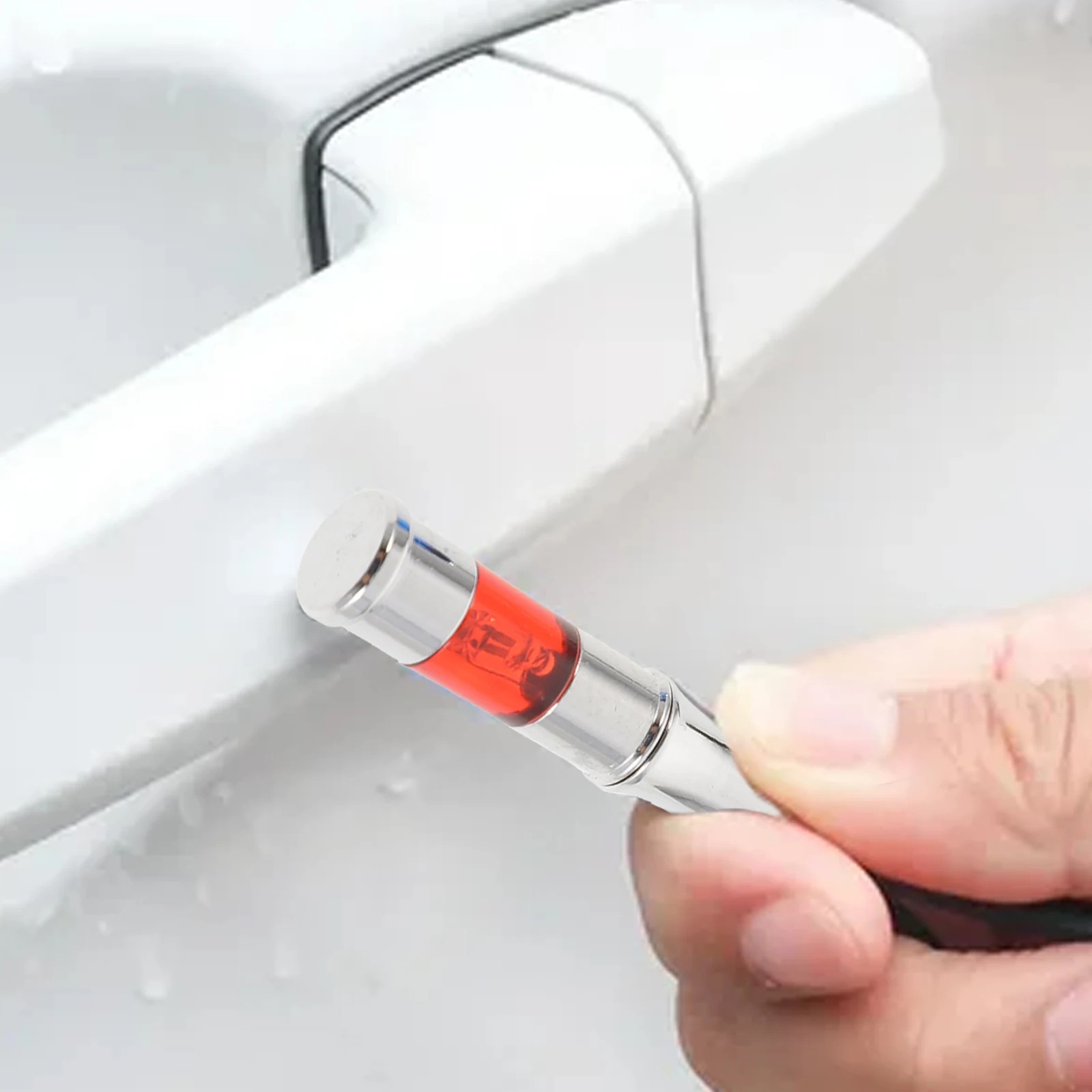 2Pcs Static for Car Electrostatic Key Ring Anti-Static Rod Portable Discharge Tool for Body and Vehicle