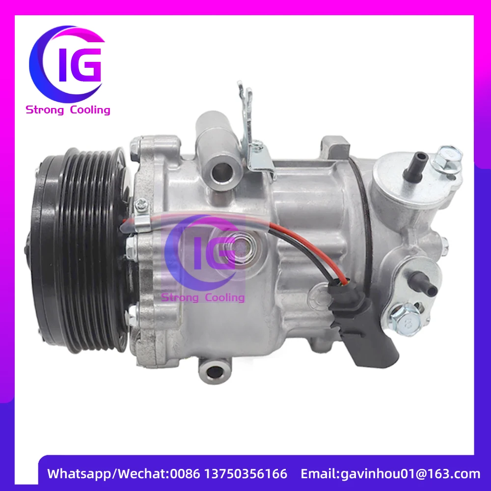 

NEW SD6V12 AC Compressor for VOLKSWAGEN VENTO POLO SKODA RAPID 6R0820803A 6RF820803 1S0.820.803.C 6RD820803 6RD820803D