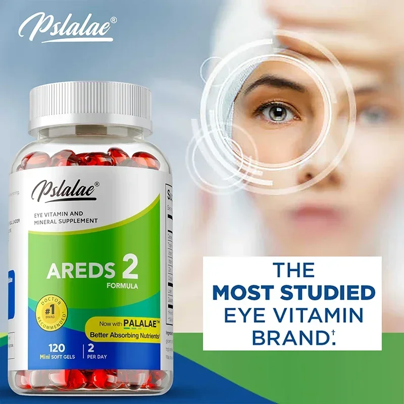 

AREDS 2 Supplement - Supports Eye Health, Antioxidant Benefits, Improves Visual Clarity, Comfort, and Relieves Eye Fatigue