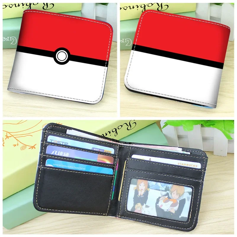 MINISO  Pok é mon Pikachu Pattern Printed Wallet, Women's and Men's Zero Wallet, Colorful Wallet