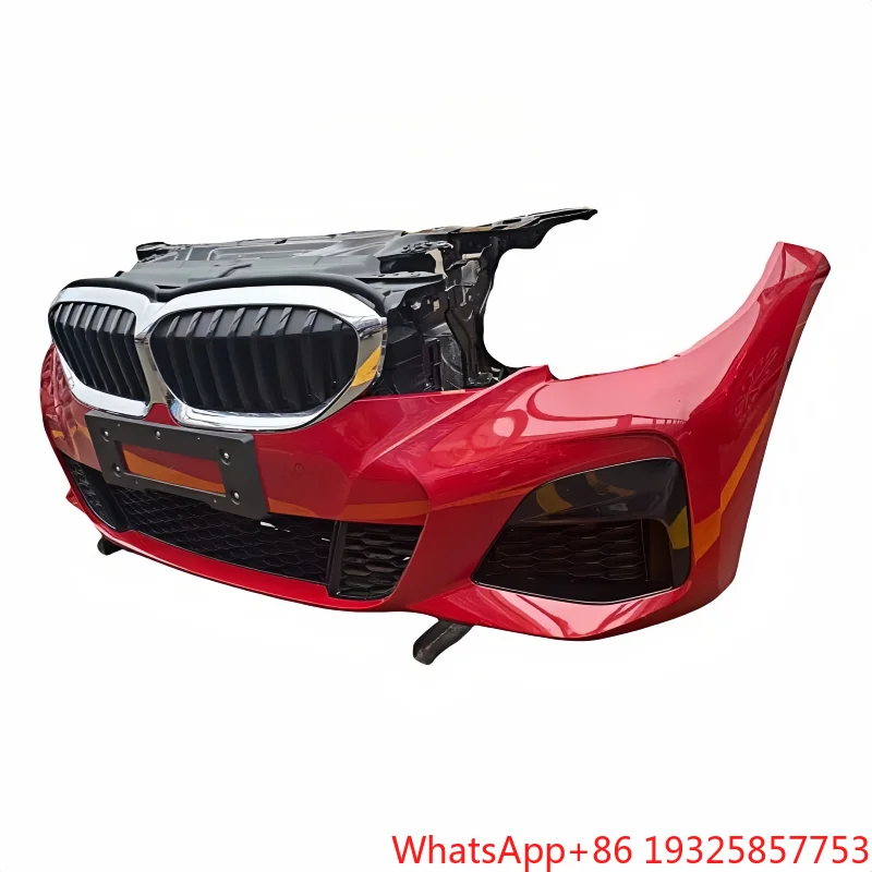 For BMW-3 Series G20G28 Body Kit Second-Hand Front Bumper and Rear Body with Aluminum Headlight for Car Upgrade
