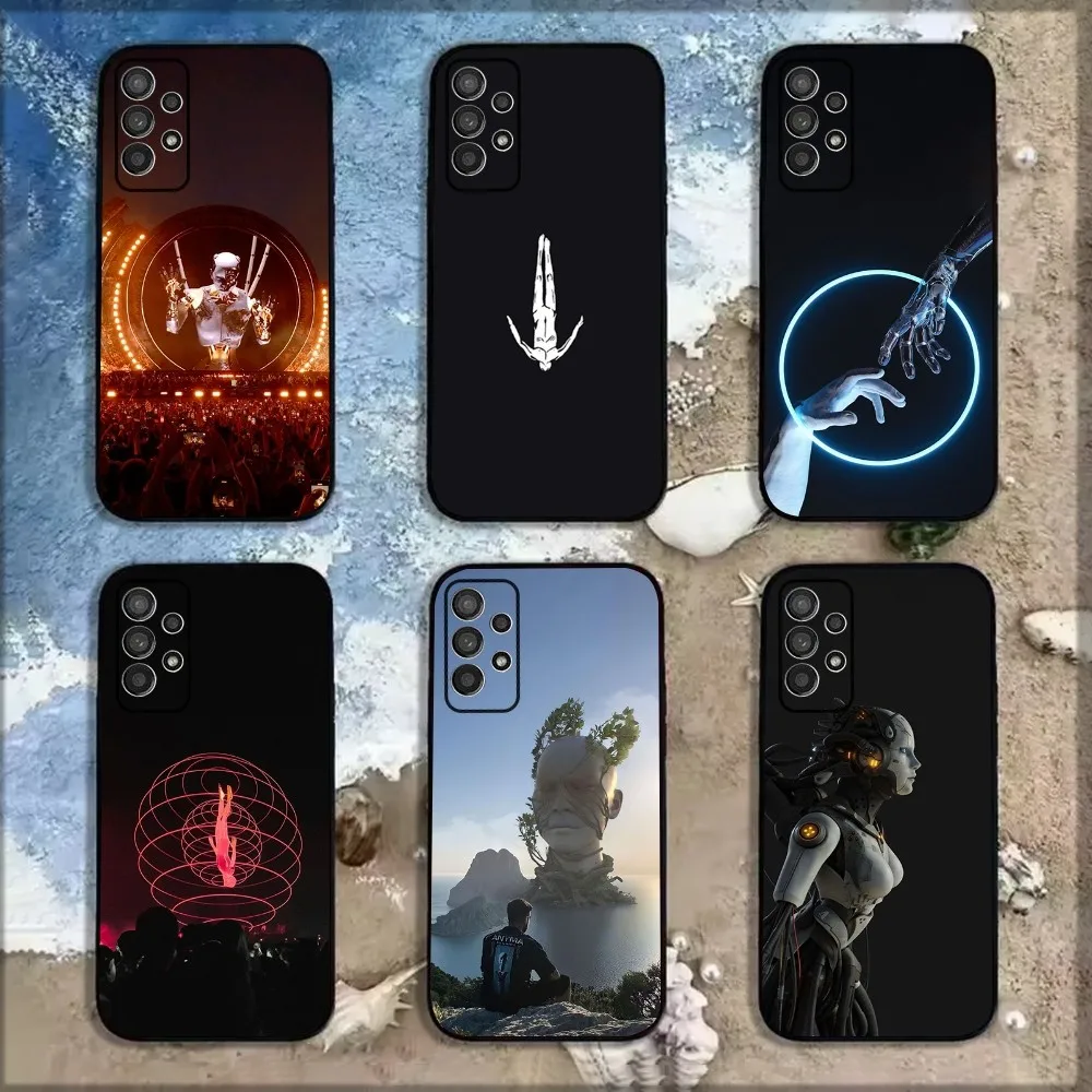 DJ A-Afterlife Anyma Phone Case For Samsung Galaxy A13,A21s,A22,A31,A32,A52,A53,A71,A80,A91 Soft Black Shell