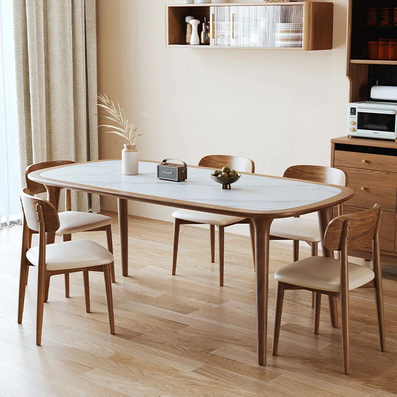 Modern Nordic Dining Table Coffee Kitchen Restaurant Salon Luxury Lounge Dining Table Designer Corner Muebles Home Furniture
