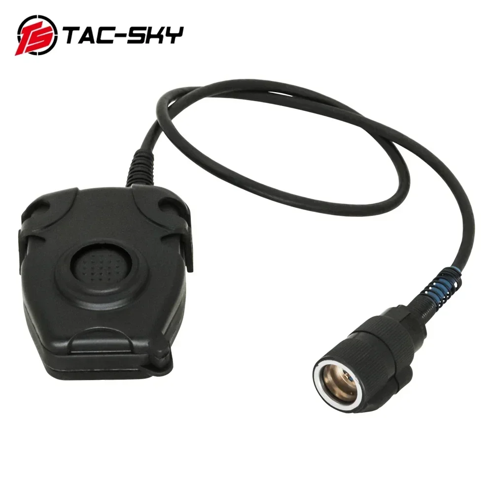 TAC-SKY tactical airsoft headset PRC152\148 simulation box compatible with PELTO 6-pin PTT adapter