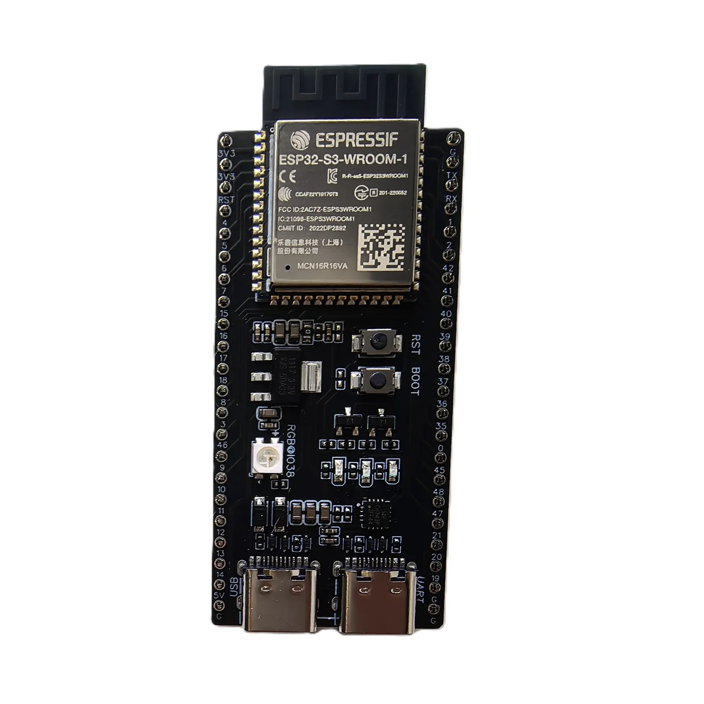 Płytka rozwojowa ESP32 S3 z układem sterownika USB opartym na CH343P, ESP32-S3-DevKitC z oryginalnym modułem ESP32-S3-WROOM-1 1U N16R8 N16R16VA — zdjęcie produktu 2