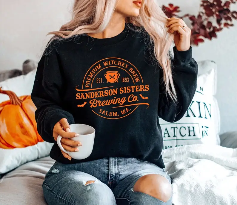 

Halloween Shirt Female Loose Cotton Solid Thicken Warm Women Sweatshirts Lady Fashion Streetwear harajuku goth y2k Drop Shipping