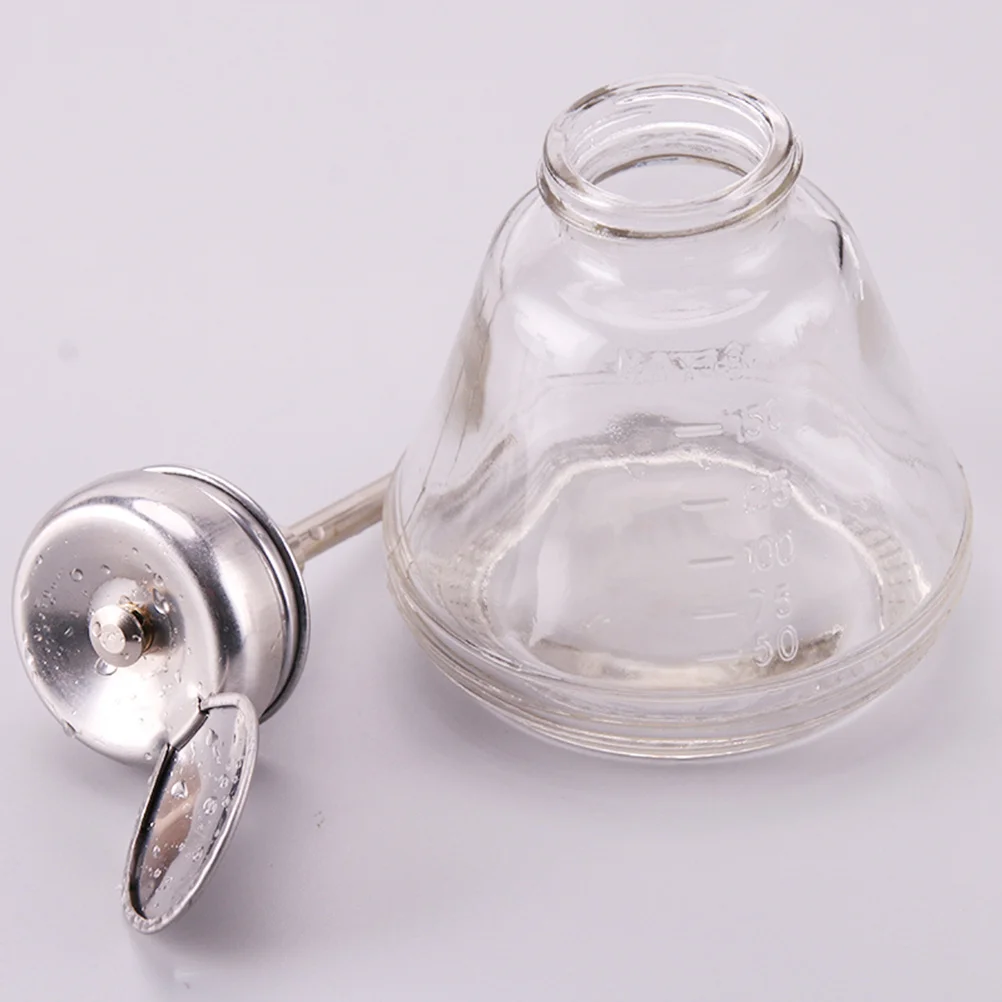 

1Pcs Nail Polish Remover Bottle 180ml Durable Lockable Subpackage Dispenser Pump Bottle Portable Liquid Storage