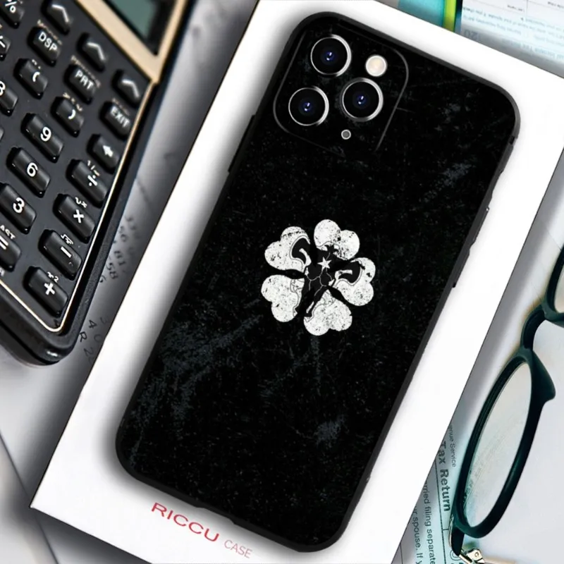 Anime Black Clover Asta Phone Case iPhone 11 13 12 14 Pro 7 XR X XS Max 8 6 6S Plus SE 2020 13Pro