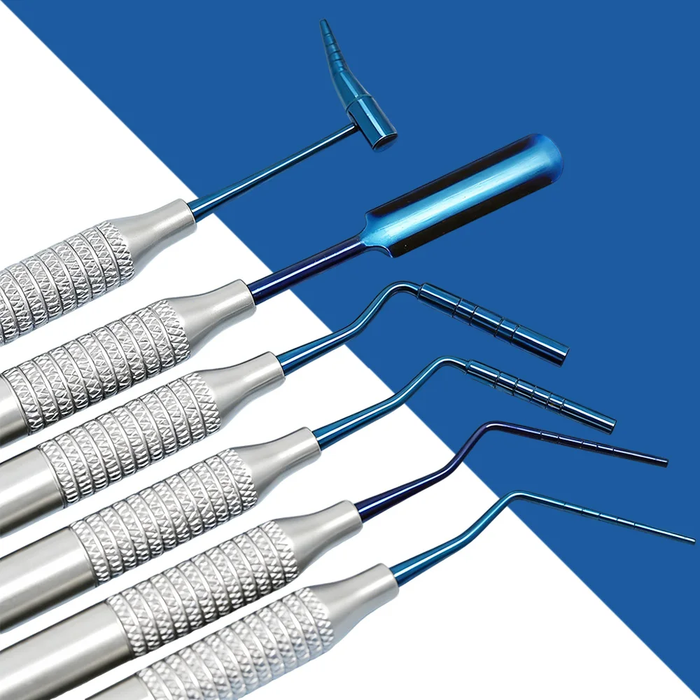 

6Pcs Dental Bone Graft Kit Powder Filling Restorative Spatula Filler Implant Surgery Tools Dentist Supply