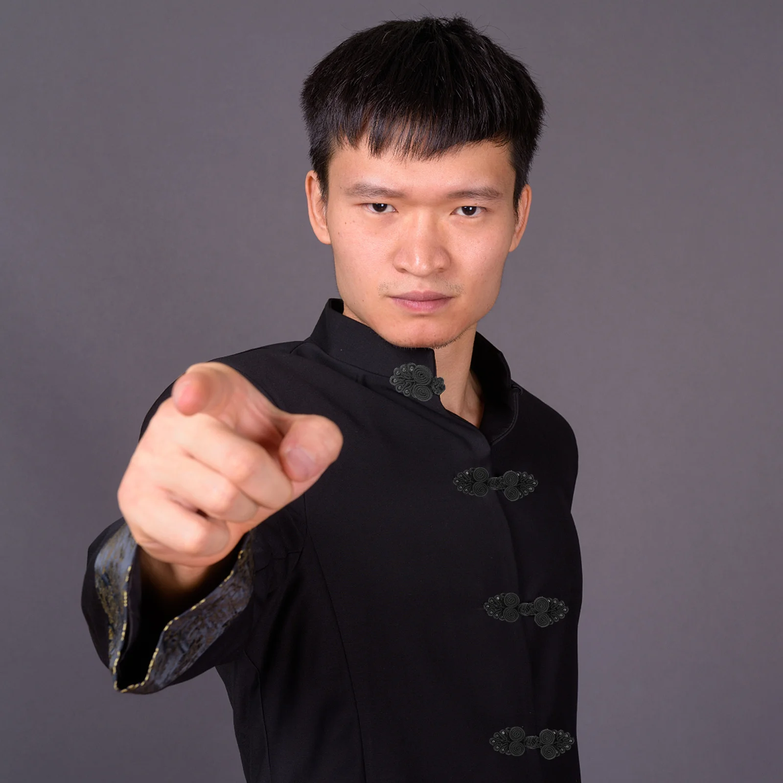 

10Pcs Chinese Traditional Closure Buttons Handmade Sewing Fastener for Cheongsam Hanfu Clothing Accessories Cheongsam Buttons