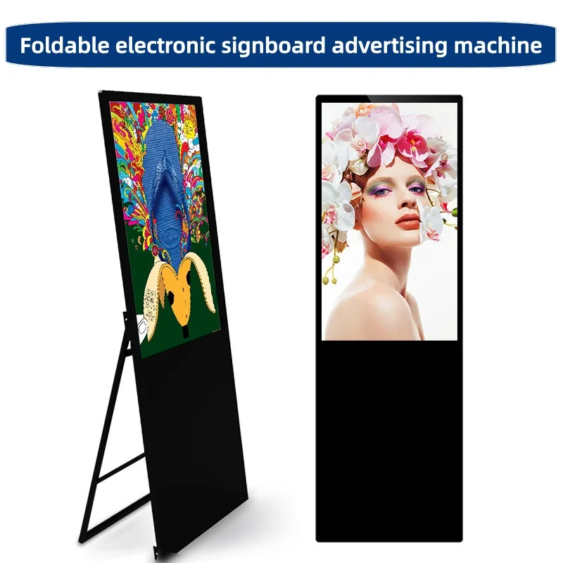 Intelligent Water Sign Advertising Machine LCD Digital Display Android System Indoor Intelligent Advertising Player Customized