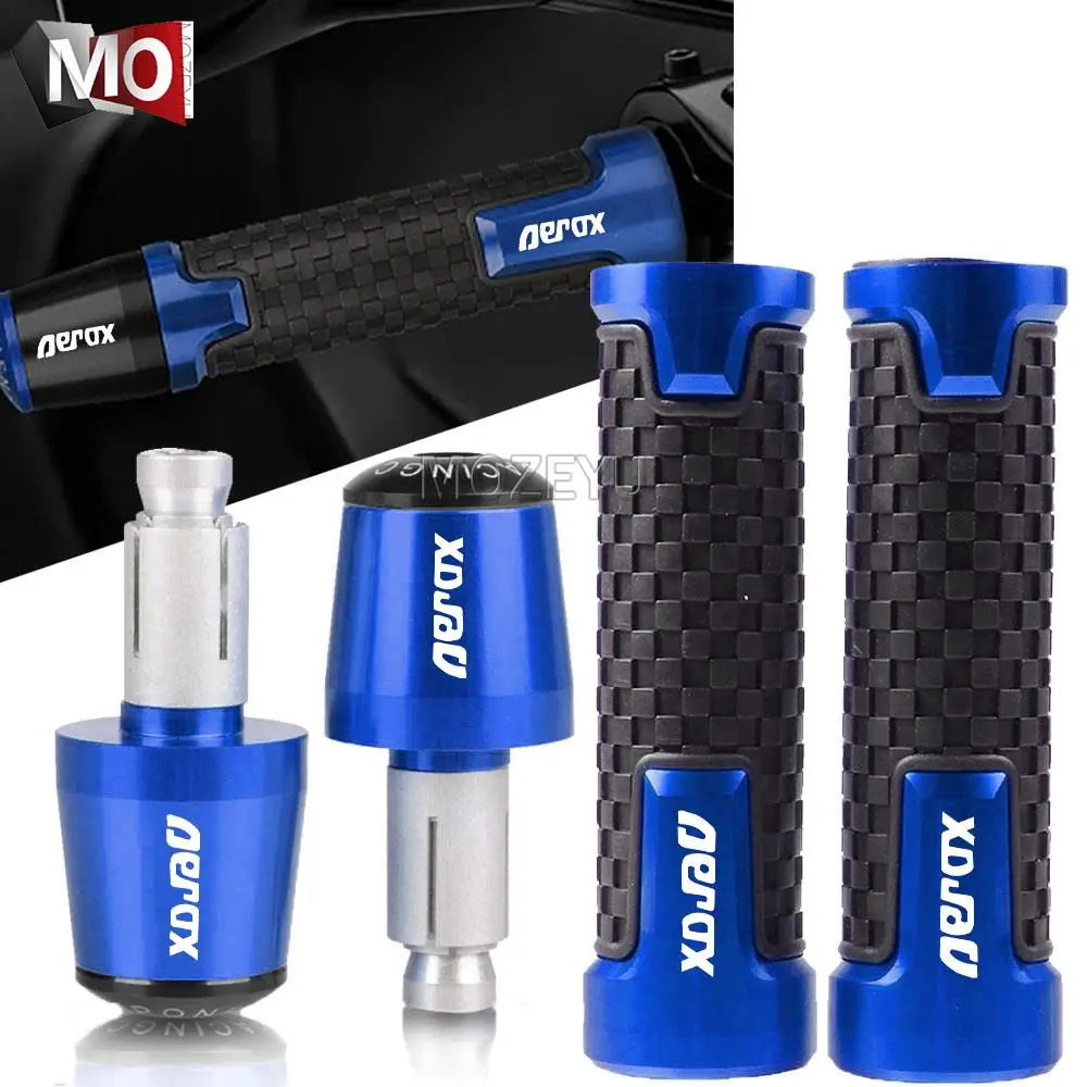 Do YAMAHA Aerox 155 Aerox155 2017 2018 2019 2020 2021 7/8'' 22mm CNC Motocykl Skuter Chwyty kierownicy Końcówki uchwytów kierownicy