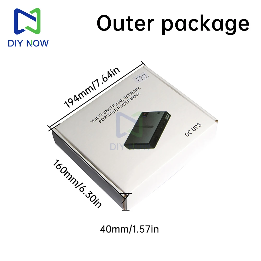 AC85-265V DC1018L Router 5V9V12V Fiber Optic Modem Monitoring Backup Ups Uninterruptible Power Supply For 18650 Lithium Battery image 6
