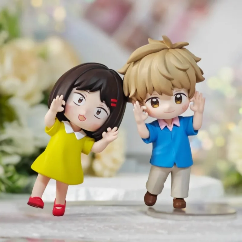 Anime Skip And Loafer Blind Box Mitsumi Iwakura Shima Sousuke Mysterious Surprise Box Figure Anime Model Pvc Doll Toy Gift