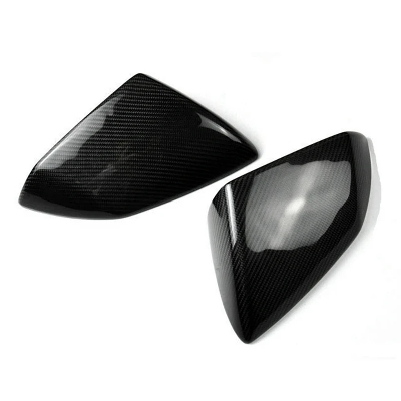 Real Carbon Fiber Mirror Covers Car Side Rearview Wing Mirror Shell Caps For Lamborghini LP550 LP560 LP570 2008-2014 Parts