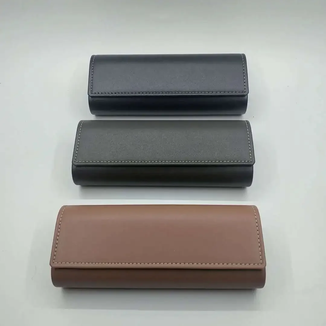 Fashionable and Generous Myopia Leather Glasses Case Leather Sunglasses Case  Eyeglasses Case Eyeglasses Case Glasses Pouch