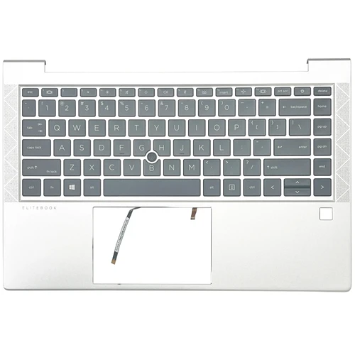 Imagen 2 del producto Nuevo teclado US Latin España para HP EliteBook 840 G8 G7 740 745 845 G7 G8 portátil reposamanos teclado retroiluminado superior reemplazar funda