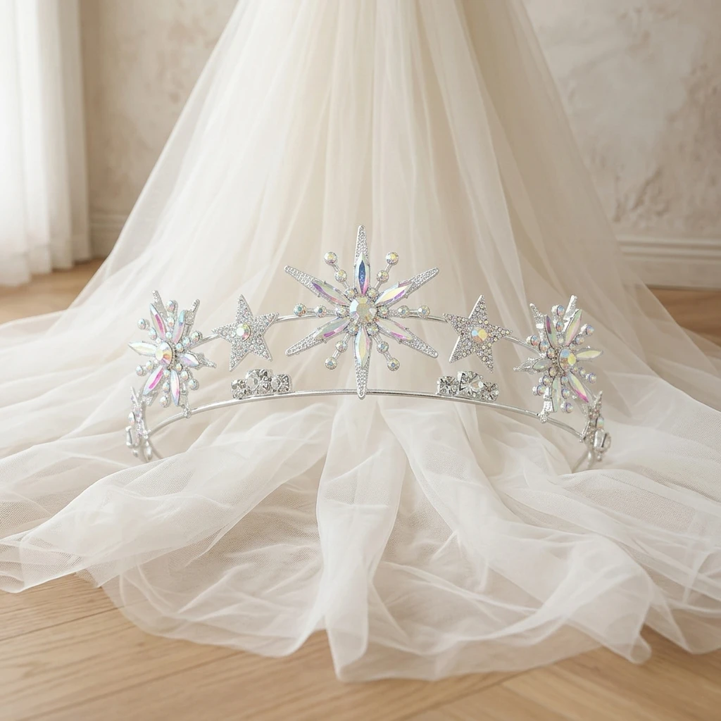 Alloy Rhinestone Star Crown He - Photography Wedding review and price