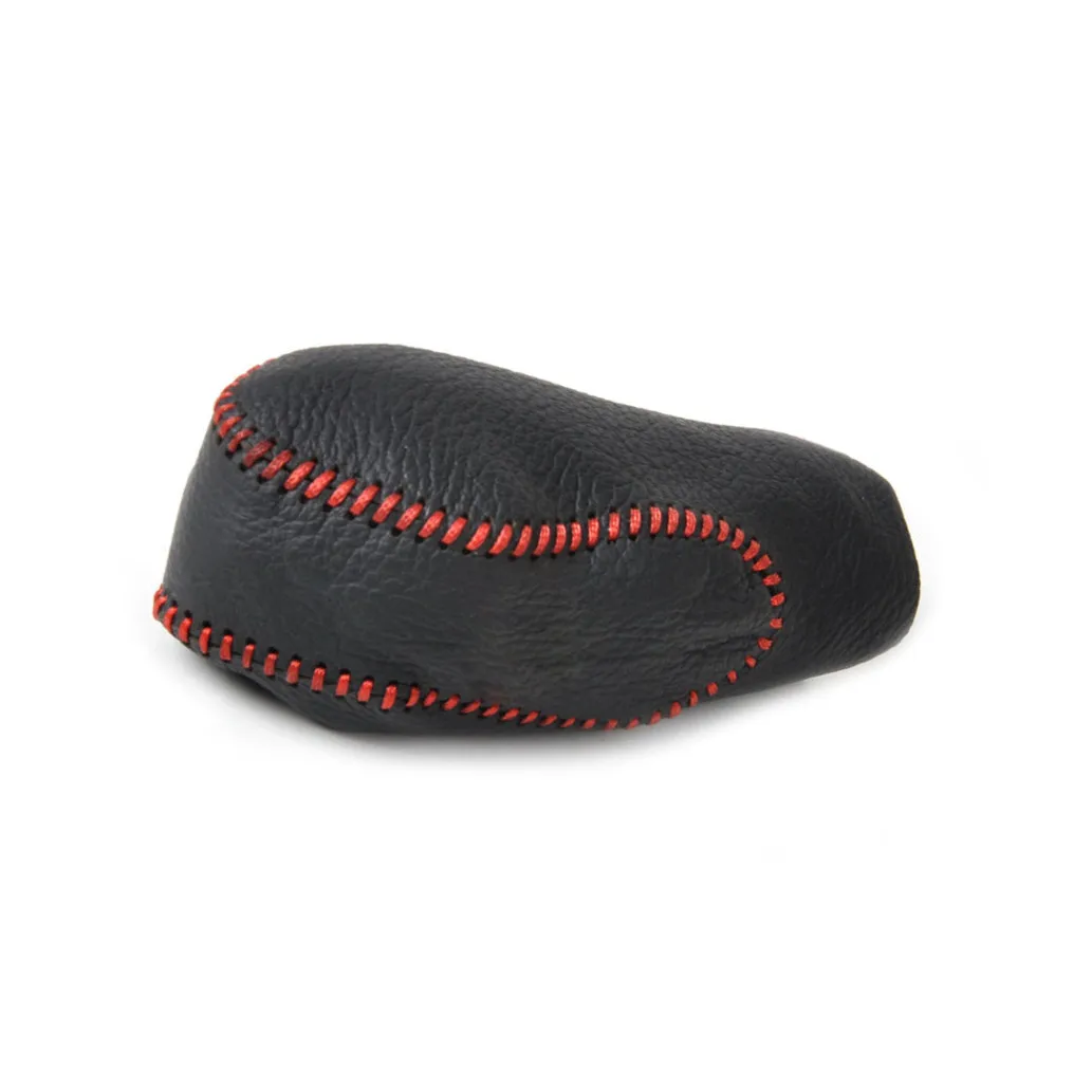 Custom Leather Gear Shift Knob Cover Protector for Ford Focus 3 and For Escape 2013 2015 with Sewing Materials