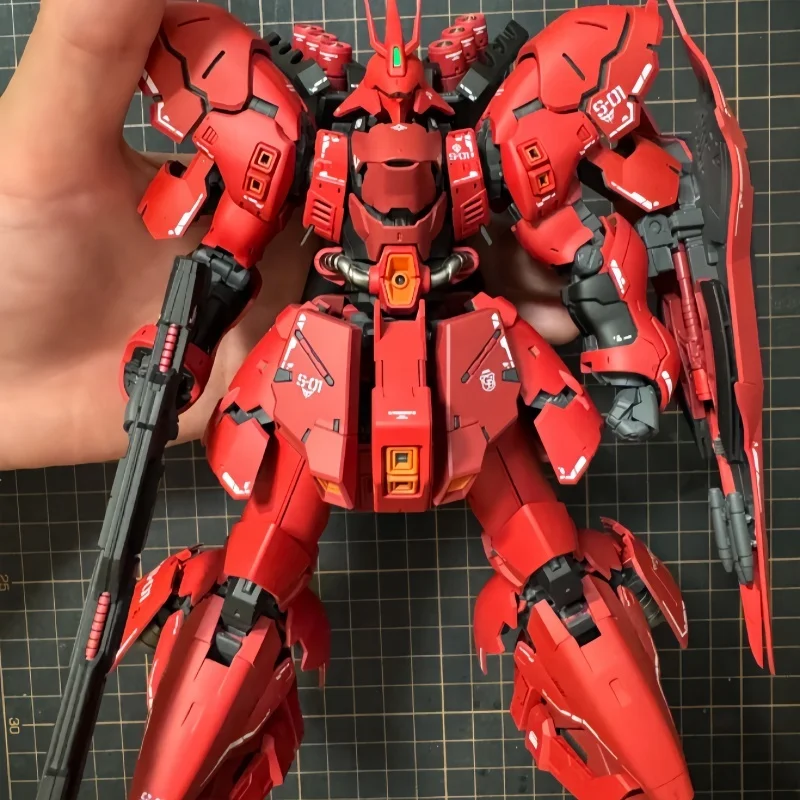 New Star Model Rg 1/144 Msn-04 Sazabi Assembly Model Action Figure Kits Plastic Skeleton Robot Model Collection Gift Toy