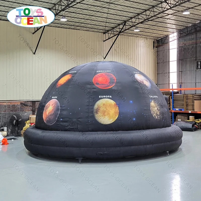 Professional Flame-retardant Portable Inflatable Planetarium Dome for School Kids' Projection Tent