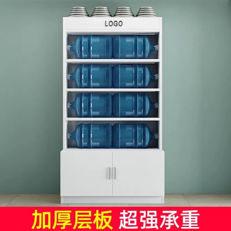 Multi Layer Display Cabinet Showcase Shelf for Nail Shop Cosmetics Store Commodity Exhibition Rack Retail Storage Organizer