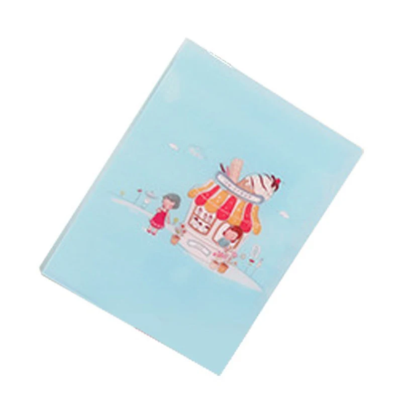 PP material Small Fresh Style 7inch Photo Album Baby Growth Family Portraits Insert Type Album Couple Commemorative Storage Book