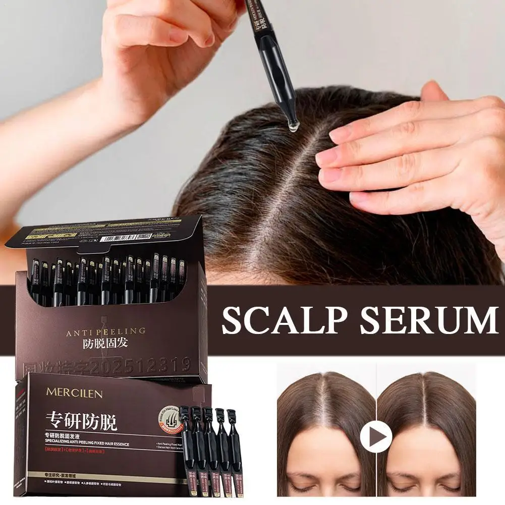 Mercilen Anti-Peeling Hair Essence Nourishing Hair Serum For Shine Strength All Hair Types Hair Growth Oil Hair Improvement