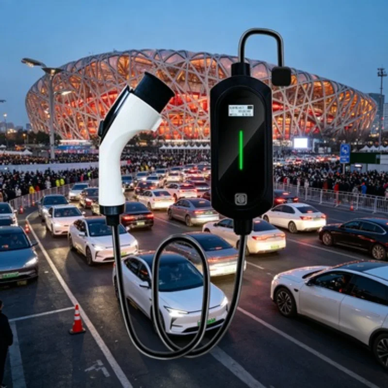Carregador DC para Veículos Elétricos de 100kW CCS2, Estação de Carregamento Rápido Comercial Wallbox para Apartamento e Garagem - Promoção