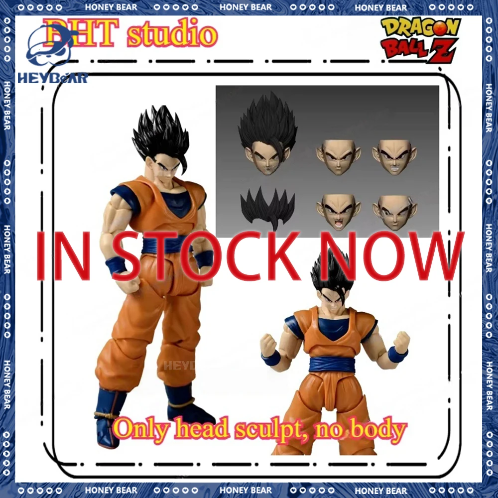 

В НАЛИЧИИ Модель с черными отверстиями Play BHT Dragon Ball Загадочная голова короля обезьян, скульптура, набор аксессуаров