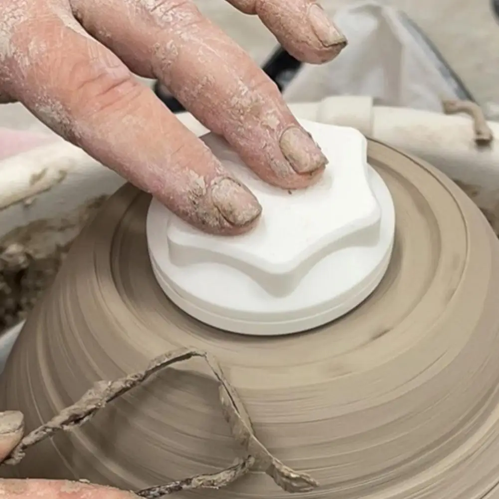 

Pottery Clay Turntable Accessory Pottery Clay Spinner Tool Set for Potters Artists Ceramic Clay Throwing Trimming for Finishing